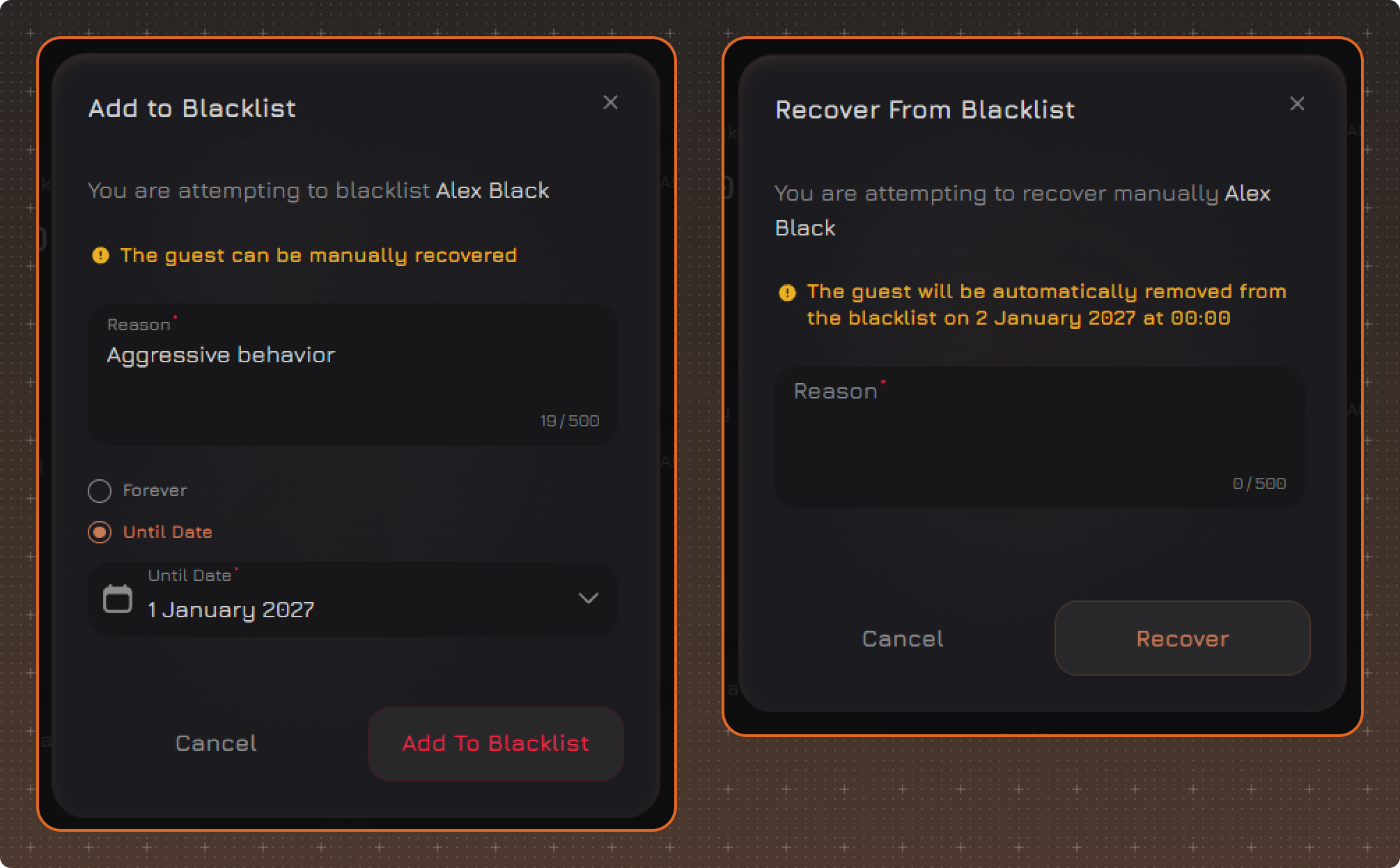 Blacklist